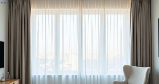 Freshly steam cleaned curtains in launching-place-vic QLD